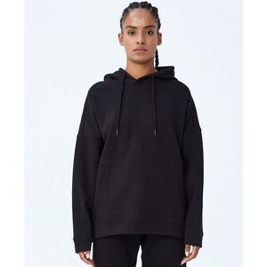 Cotton on Body Women's Oversized Fleece Sweatshirt Hoodie - Black size S